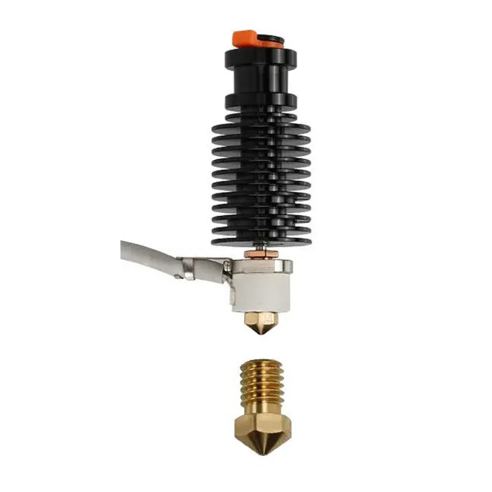 

Efficient Nozzle Print Head for Voron Kit High Temperature Resistance Smooth Extrusion Tightly Combined Threads Reliability