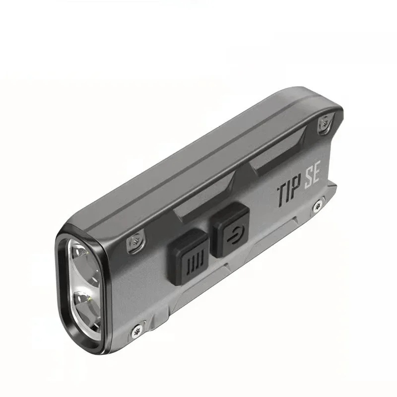 NItecore TIP SE 700 Lumens with Rechargeable Lithium Ion Battery Dual Core Metal Built-in Battery Keychain Light