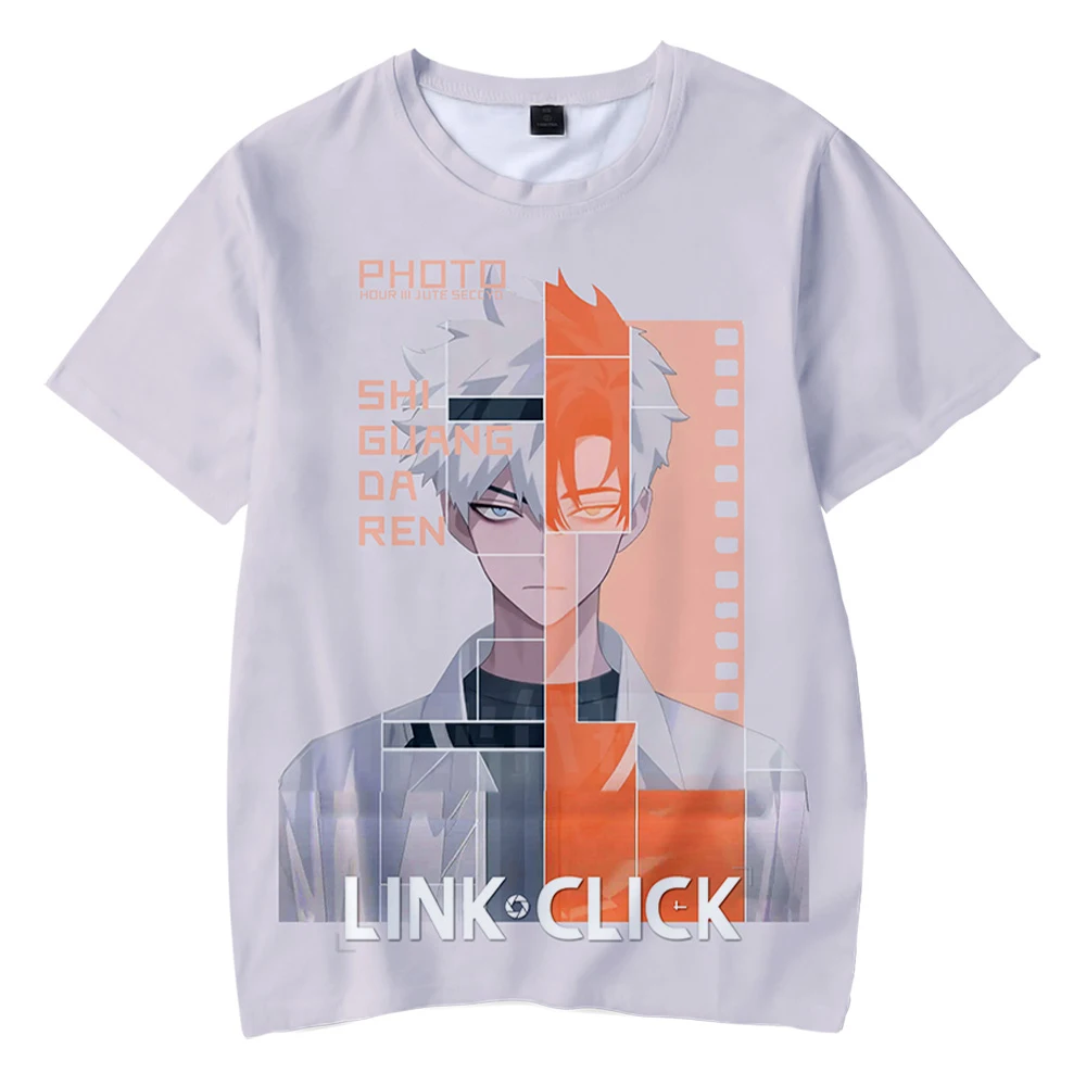 2026 Link Click Anime Tshirt Crewneck Short Sleeve Women Men T-shirt Free Shipping Harajuku Streetwear Casual Style 3D Clothes
