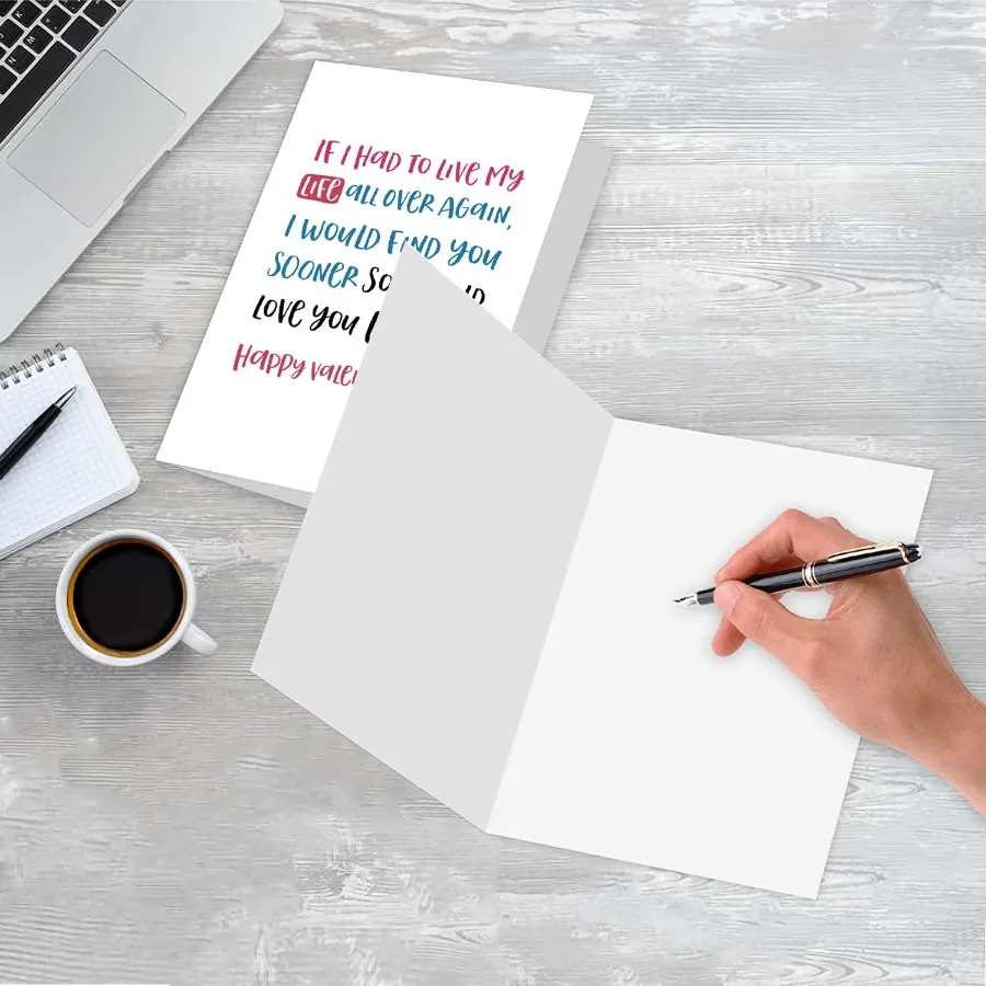 قصيدة حب رومانسية، بطاقة عيد الحب، بطاقة عيد الحب الحلوة له، إذا كان أن أعيش حياتي في كل مرة أخرى...