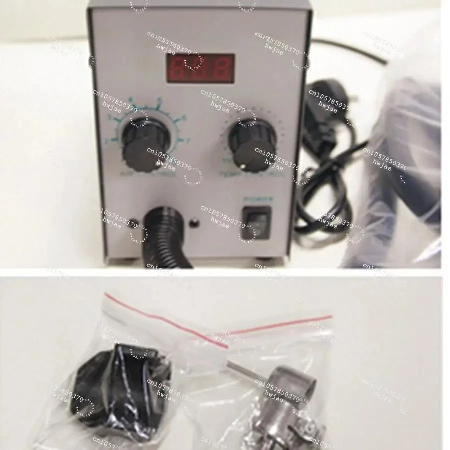 957DW LED Display 220V Hot Air Heat Gun With Helical Wind 580W SMD Rework Station