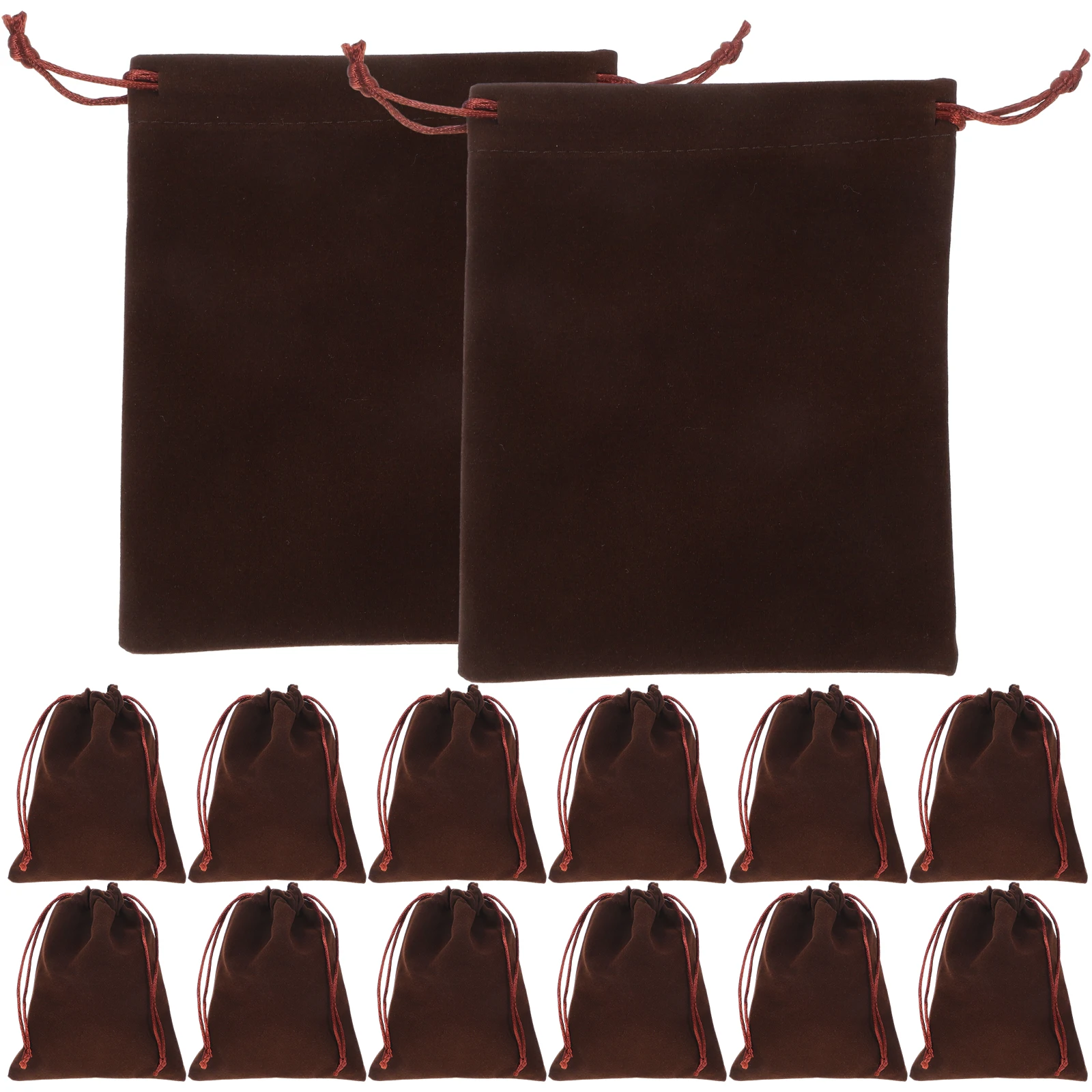 

20pcs Jewelry Bags Storage Drawstring Pouches for Wedding Party Favors Candies Coins Lint Small Gift Bags