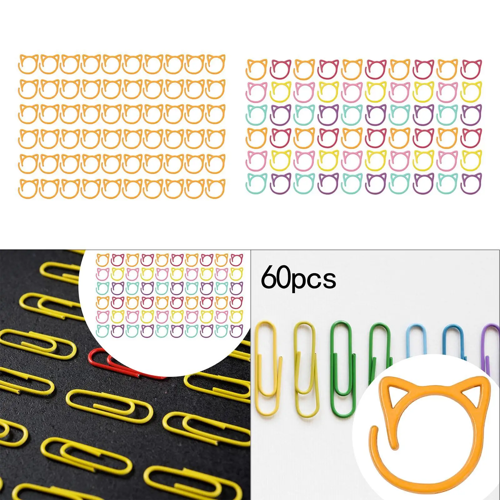 

Маркеры для вязания крючком, дизайн кошачьих ушей, металлическая эмаль, стопорное кольцо для вязания и аксессуары для вязания крючком для рукоделия