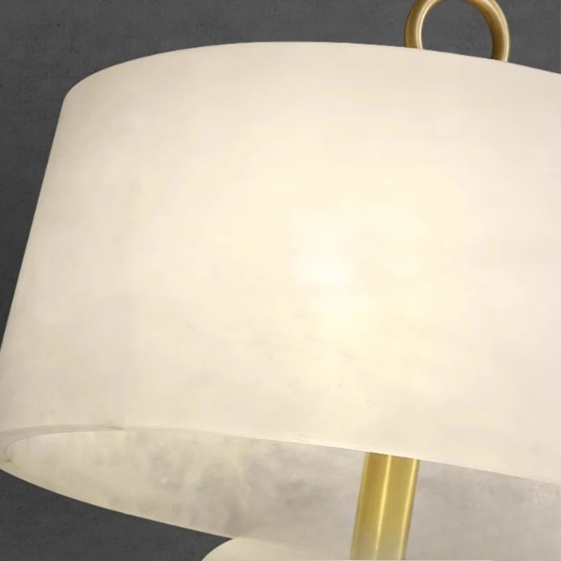 Lampada da tavolo di lusso per soggiorno, villa semplice e moderna dell'hotel, lampada da tavolo decorativa da comodino per studio in camera da letto