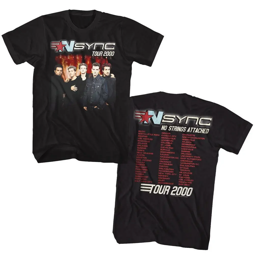 

Черная футболка NSYNC Tour 2000