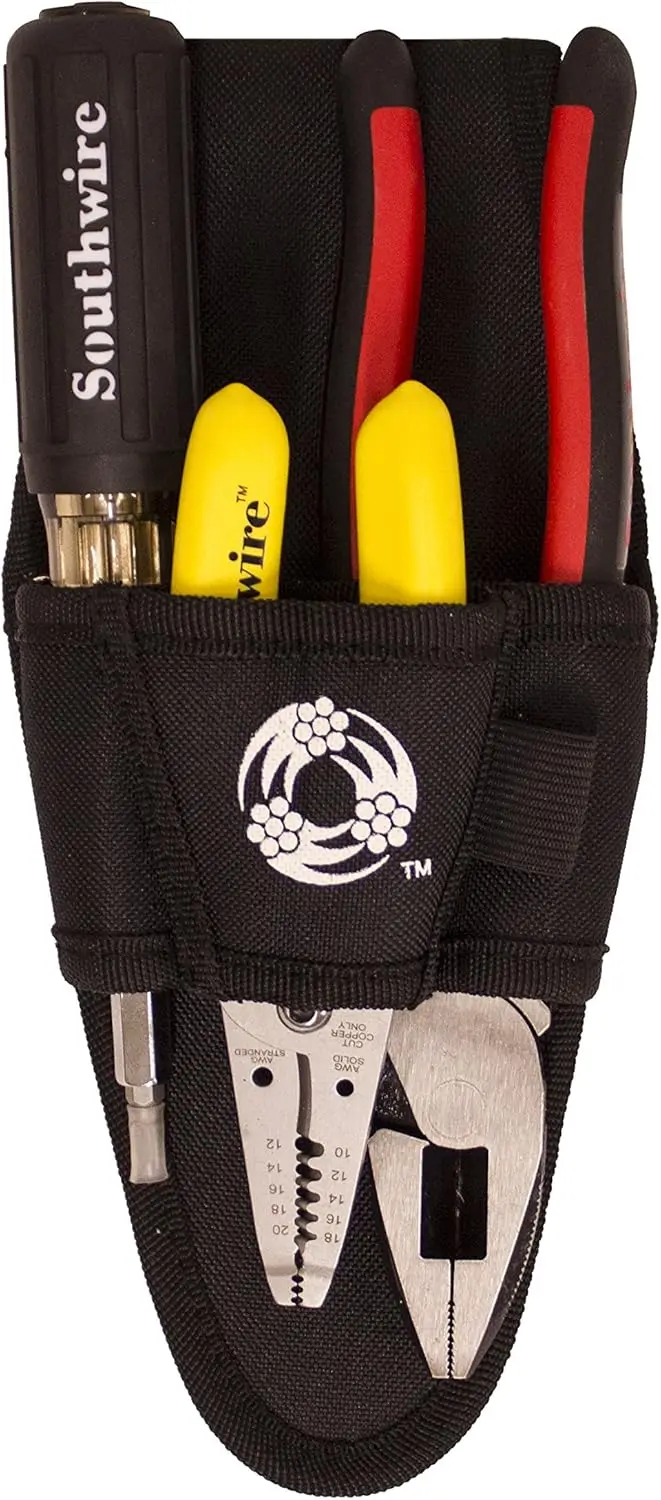 

Electrical Wire Tool Kit - Multipurpose Set for Installation & Repair - Wire Stripper, Screwdriver, Cutting Pliers - Comfortable