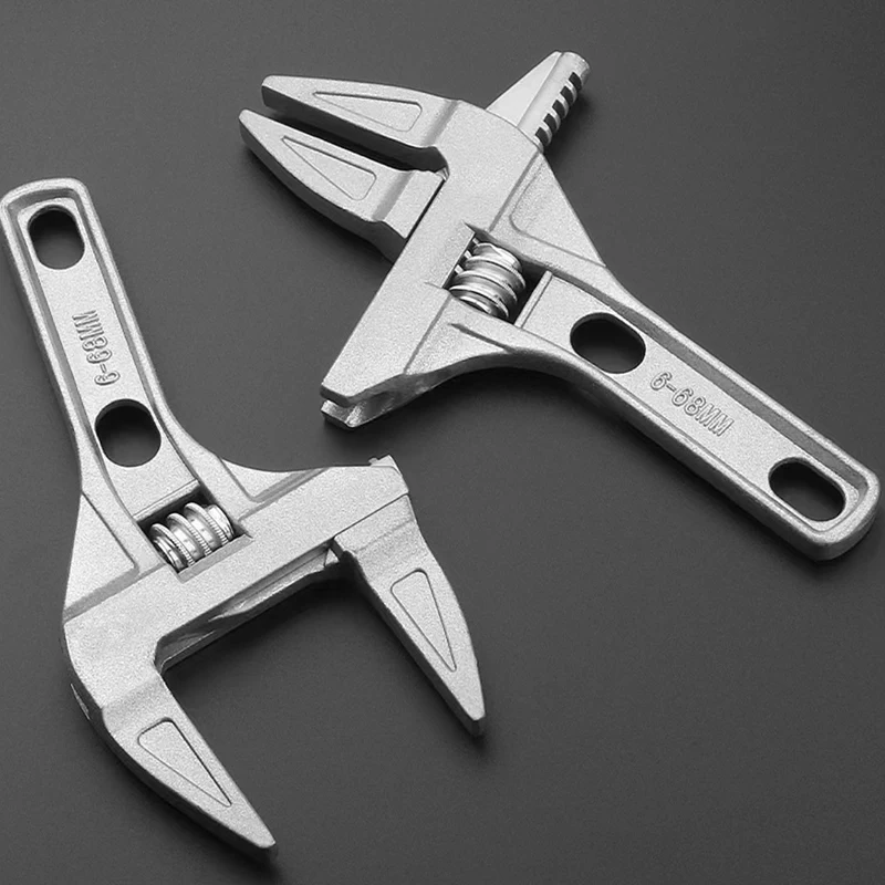 

Bathroom Plumbing Wrench Short Handle Repairing Large Opening Spanner Basin Sink Multifunctional Faucet Pipe Tubing Hand Tool