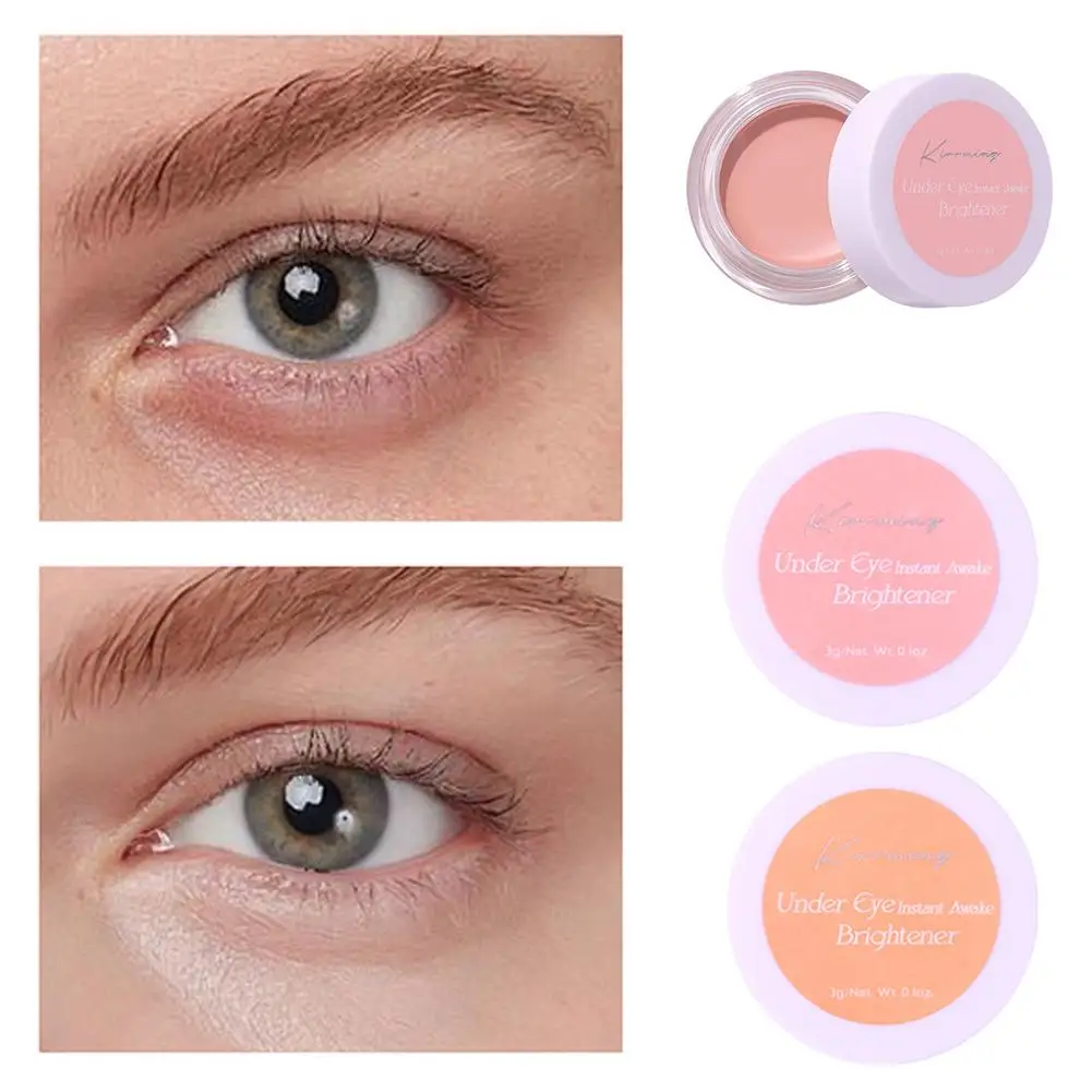 Paleta de corretivo de contorno de 2 cores com pincel hidratante mancha acne corretivo completo maquiagem cobertura escura creme círculos cosm x5s0