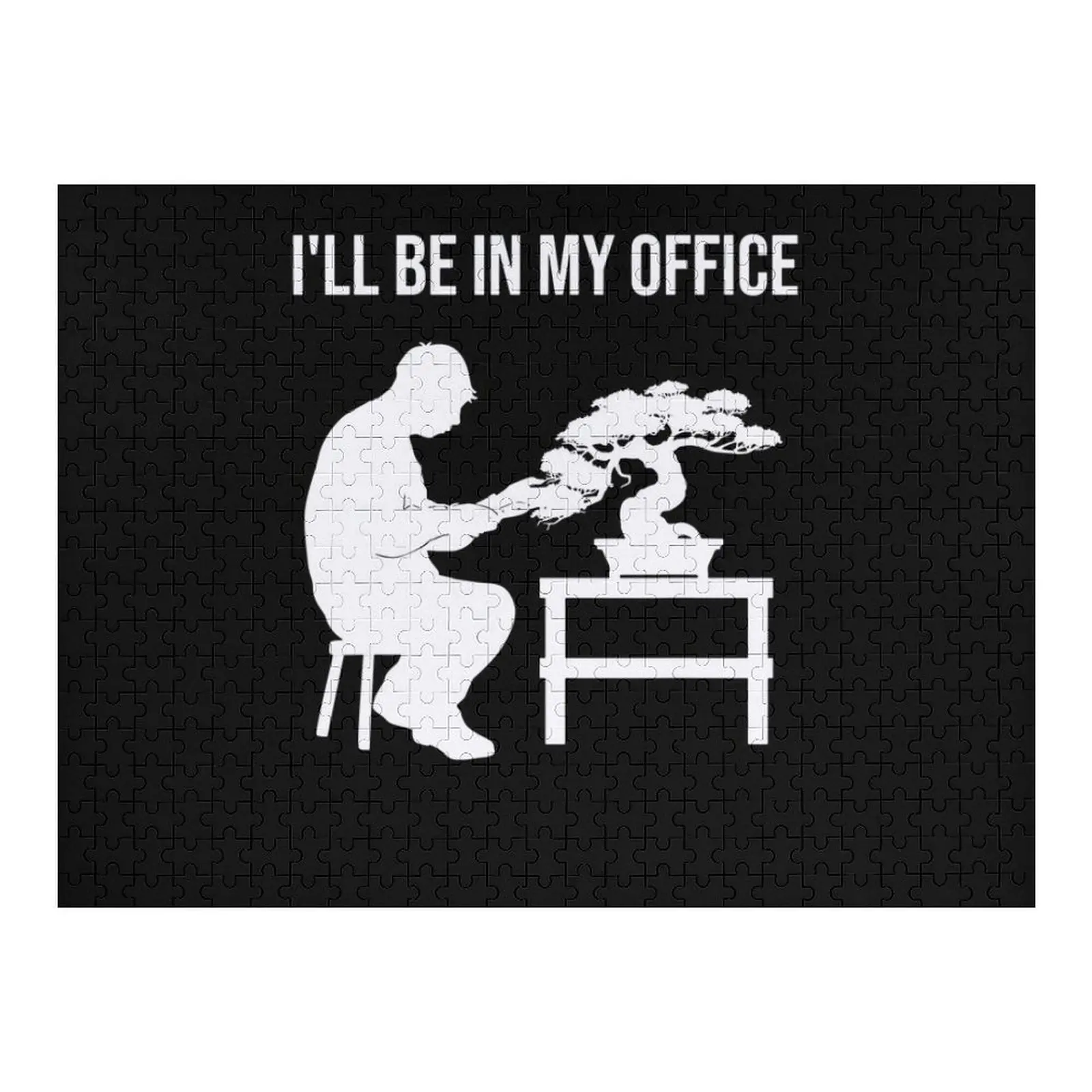 

Funny Bonsai Tree Art Gardeners and Farmers T-Shirt Jigsaw Puzzle Personalized Kids Gifts Puzzle