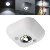 Mini Wireless LED Light Sensor Night Light PIR Infrared Motion Activated for Wall Under Cabinet Light Stairs Lamp