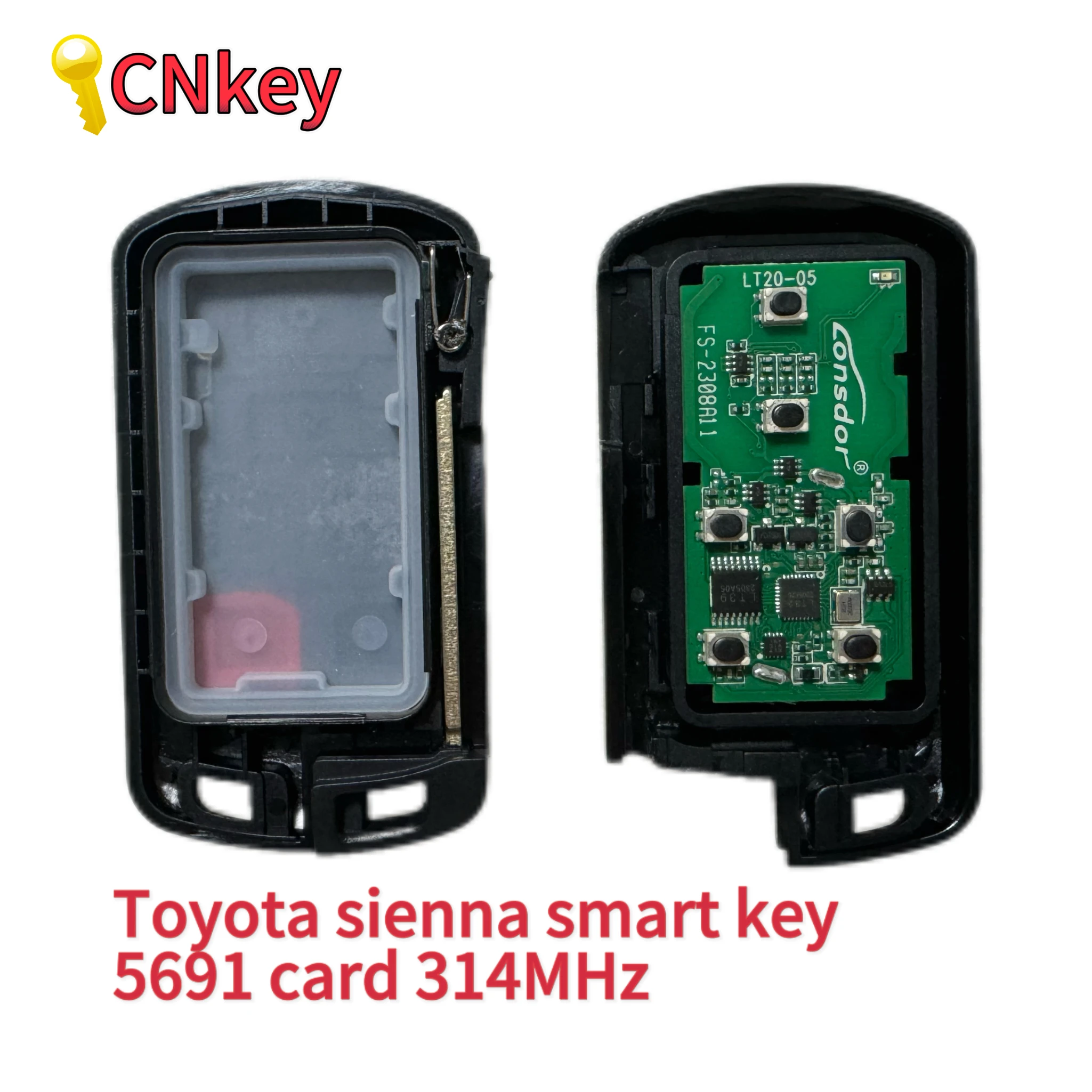 Toyota Sienna Smart key 5691 card 314MHz