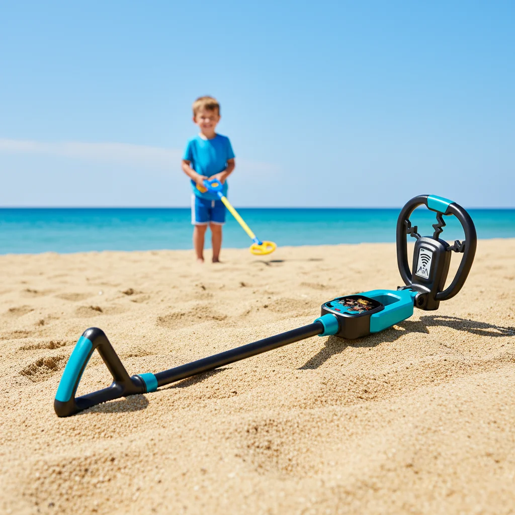 

Детский металлоискатель, развивающие игрушки для детей, портативный прибор для поиска золота и сокровищ.