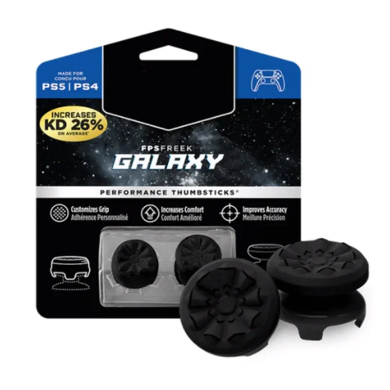 Freek Galaxy FPS لـ Playstation PS4 High-Rise Analog Stick PS5 Joystick Controller Performance Command Stick Game غطاء من السيليكون