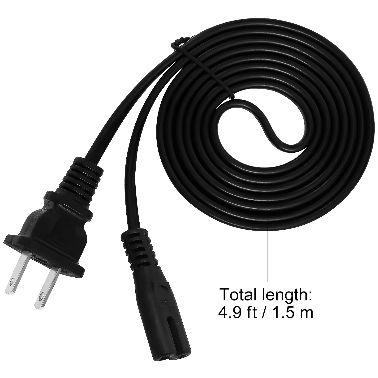 

10pcs Appliance Power Cord Replacement 2 Wire AC Cord for Radio Lamp US Standard Electrical Supply Extension
