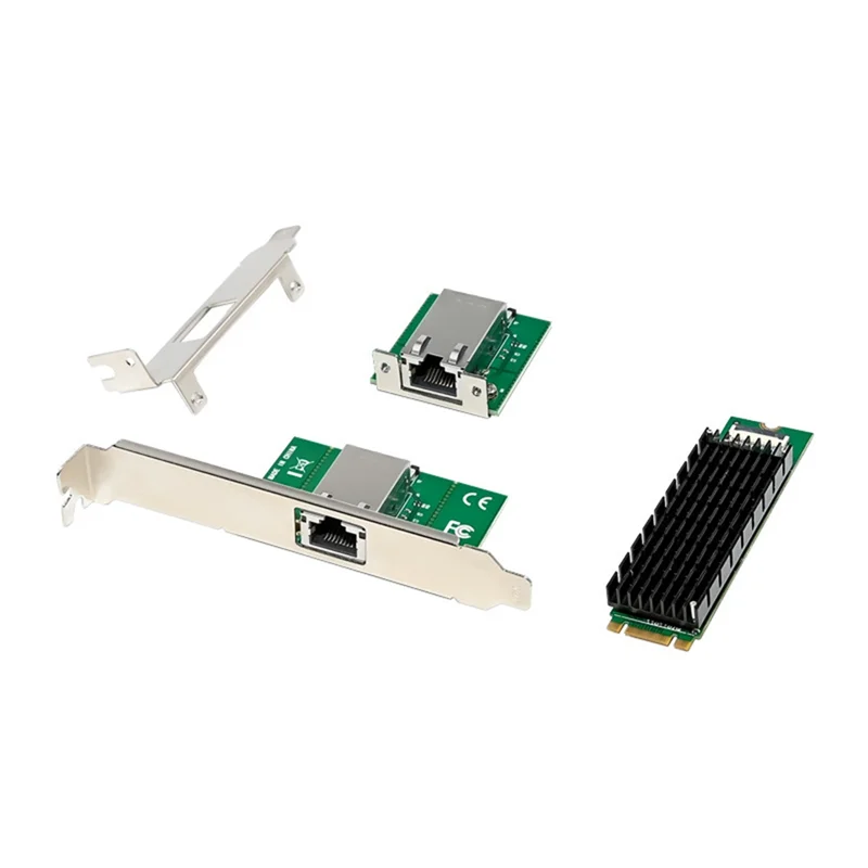 M.2 B+M Single-Port 10GbE Network Card RJ45 Ethernet Network Adapter AQC107 Industrial Control Grade Server Network Card