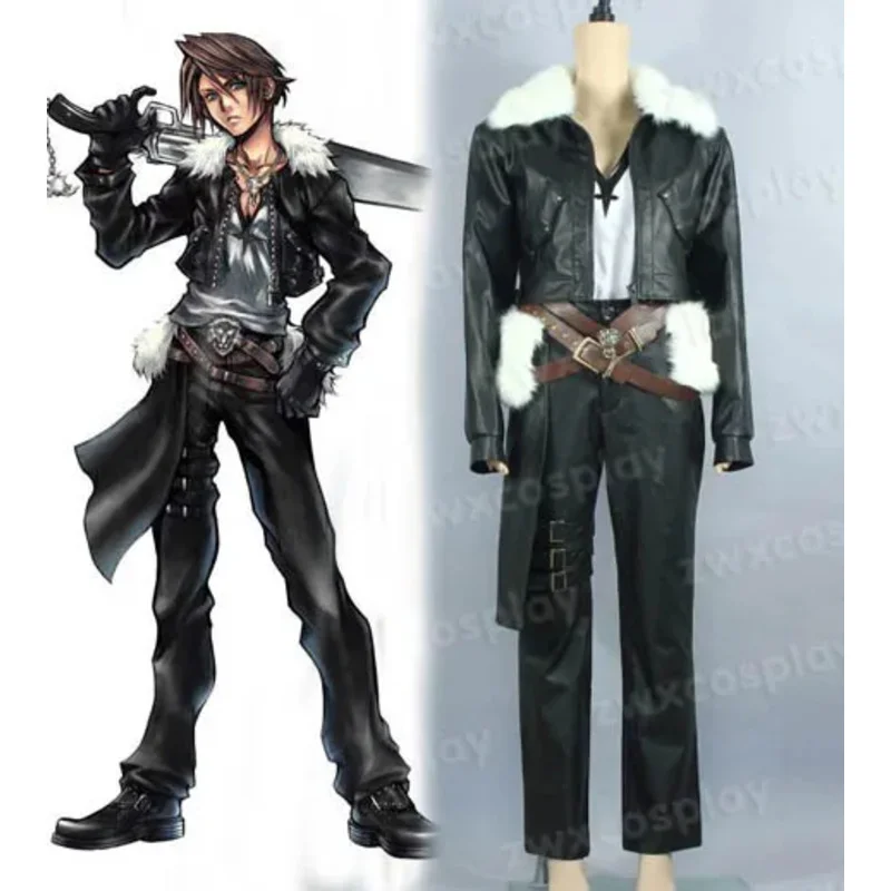 Didi 211Costume de cosplay de Squall de anime feito sob medida 110