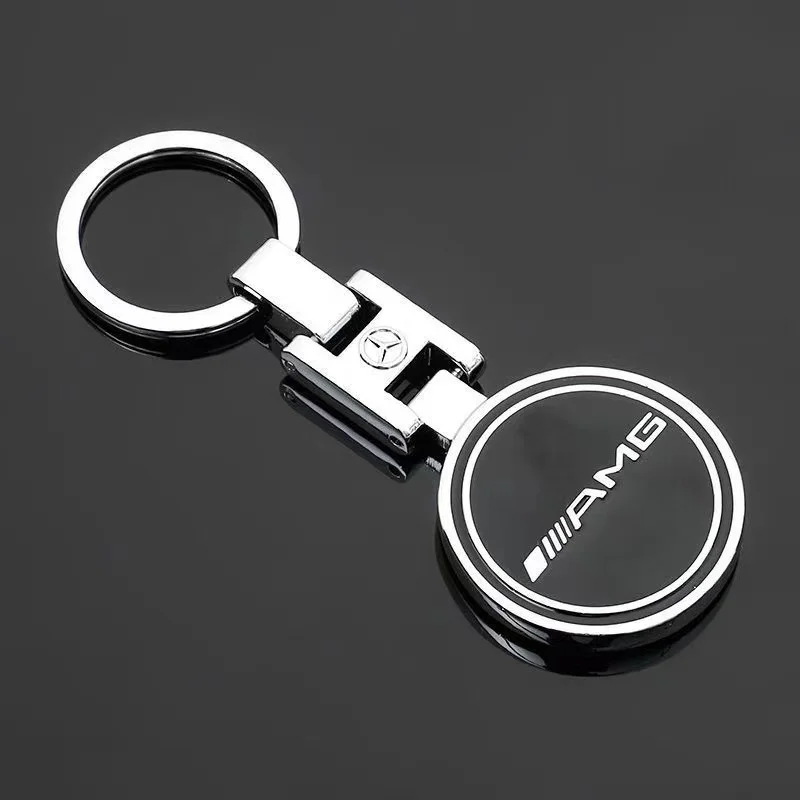 Car Keychain Key Chain Ring Key Holder Styling For Mercedes Benz AMG C260l GLC CLE GLC GLA GLK W204 W205 W211 W212 W213 CLASS