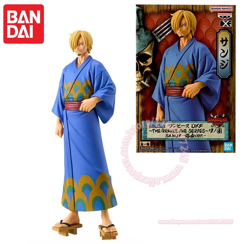 BANDAI BANPRESTO One Piece Vinsmoke Sanji Children's Toys Anime Peripheral Trendy Figures Cartoon Model Ornaments Decoration