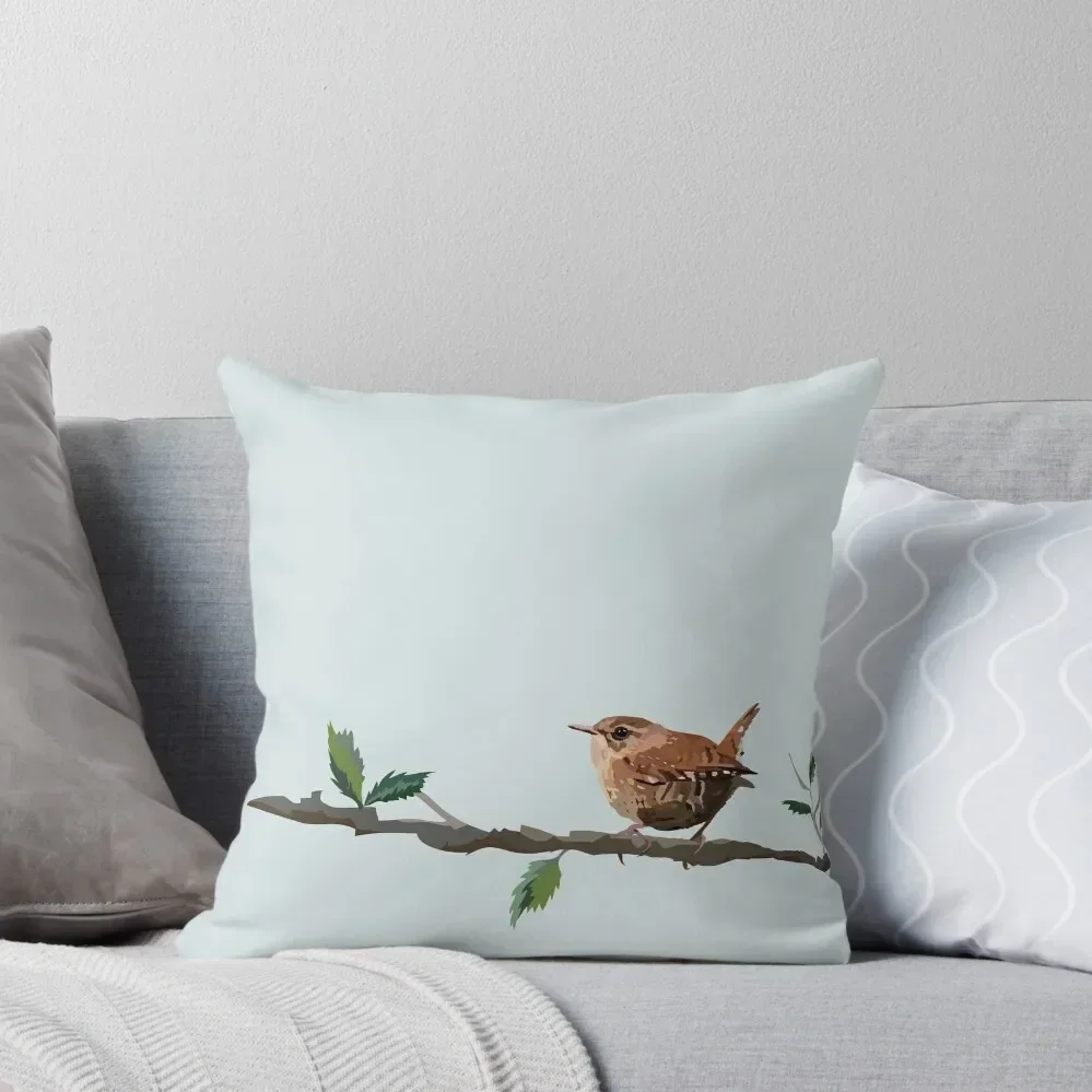 

Jenny Wren Throw Pillow Pillowcases For Pillows Pillow Case Christmas Christmas Pillow Cases autumn pillowcase