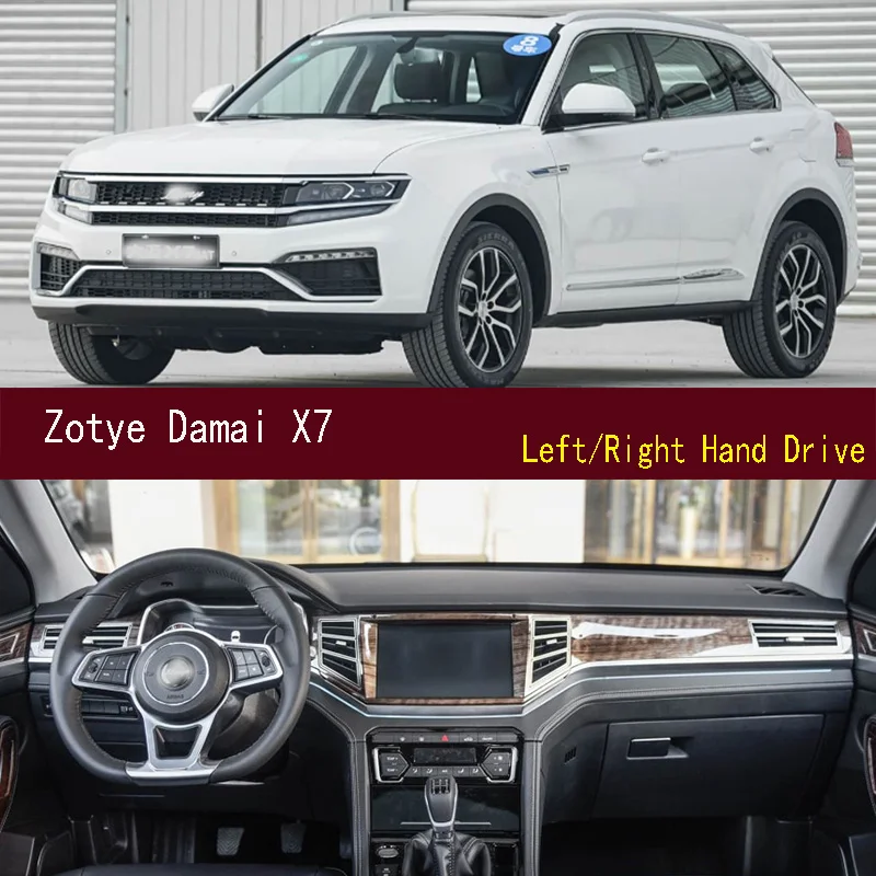 

For Zotye Domy Damai X7 Car-Styling Dashmat Dashboard Cover Instrument Panel Protective Pad Dash Mat