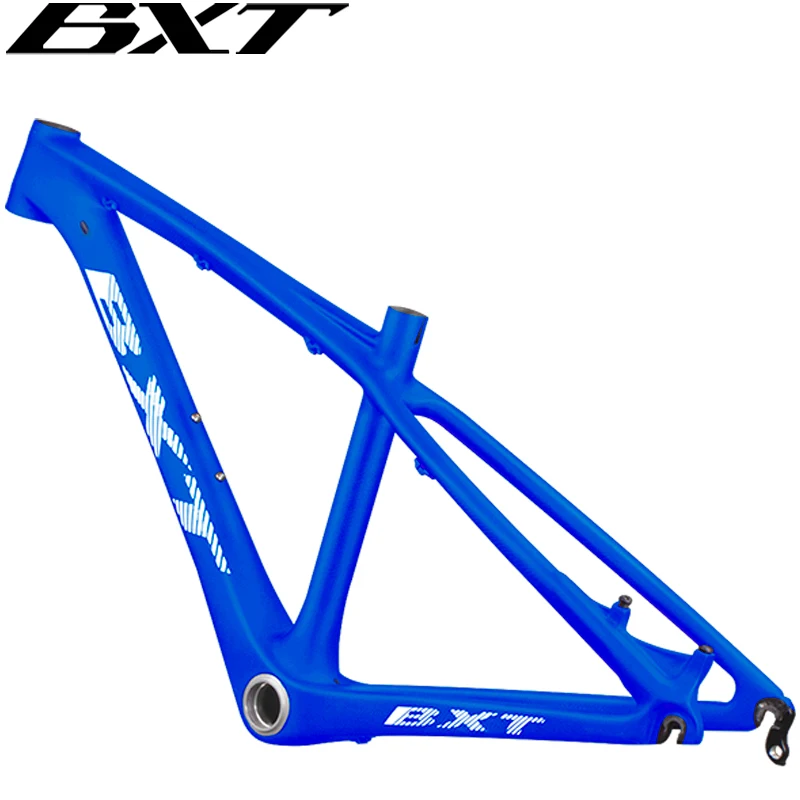 BXT 26er Full Carbon Mountain Bike Frame 3K Weave 26inch Mountain Bicycle Carbon Frame 14inch Disc Brake Carbon Fiber MTB Frame