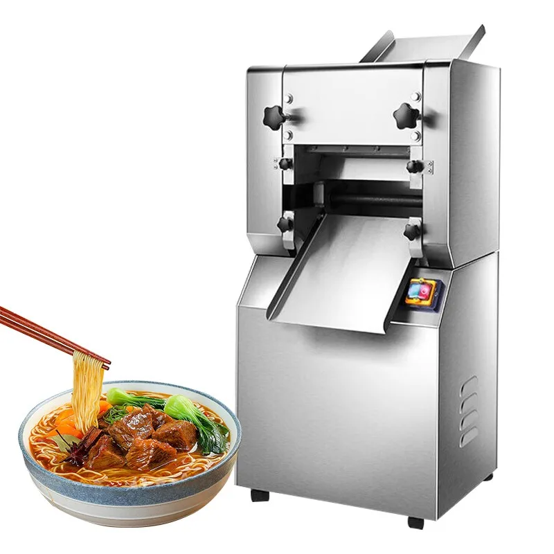 Commercial Electric Dough Pastry Press Sheeter New Multi-function Fresh Noodle Press Machine for Canteen