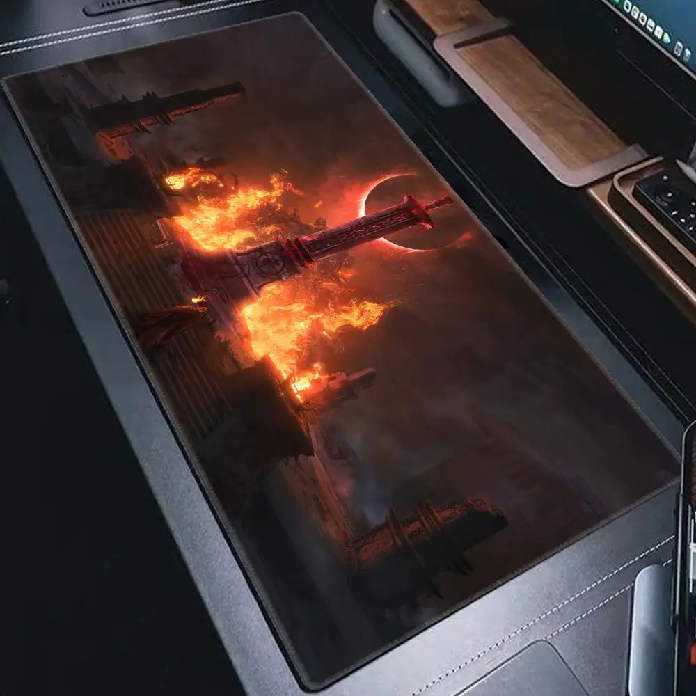 

Lilith Mouse Pad Diablo 4 Desk Mouse Pad Cute HD Desk Pad Extended Gaming Keyboard Mats Large XXL Gamer Mousepad 90x40