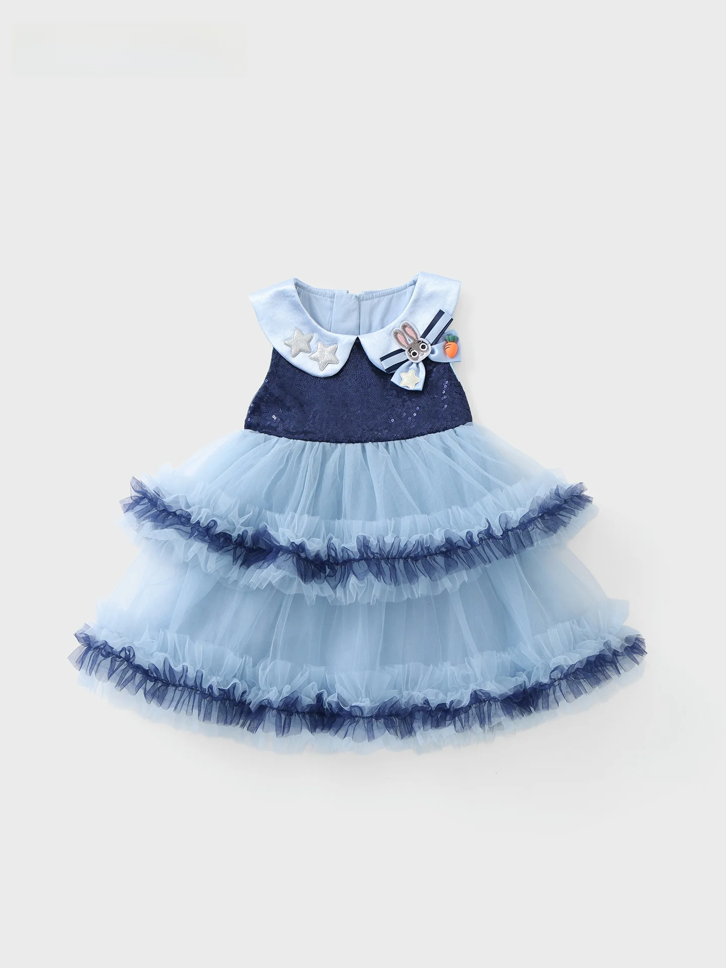 vestido-de-princesa-para-ninas-traje-de-verano-con-diseno-de-conejo-de-dibujos-animados-falda-con-chaleco-de-malla-cintura-alta-tejido-mixto-de-poliester-nailon-y-spandex