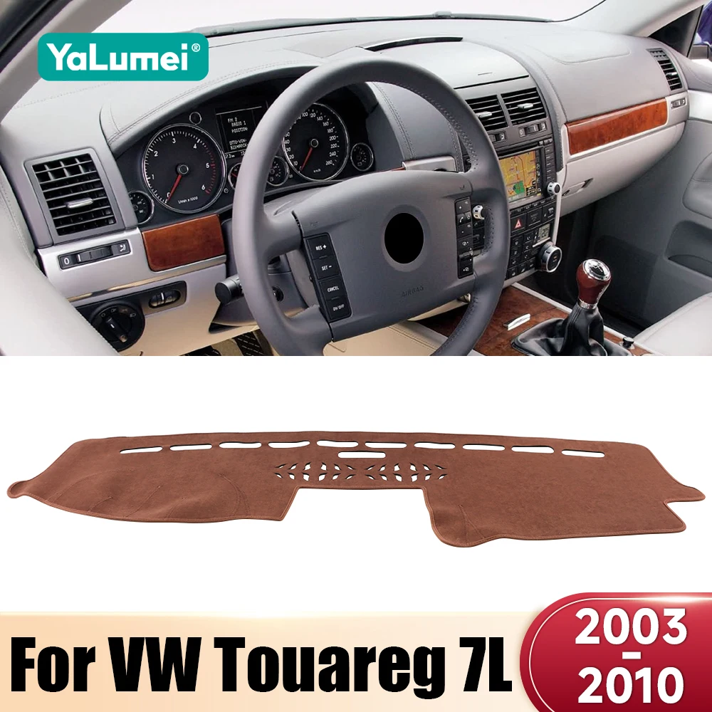 

Car Dashboard Mat Sun Shade Non-Slip Cover Accessories For Volkswagen VW Touareg 7L 2003 2004 2005 2006 2007 2008 2009 2010