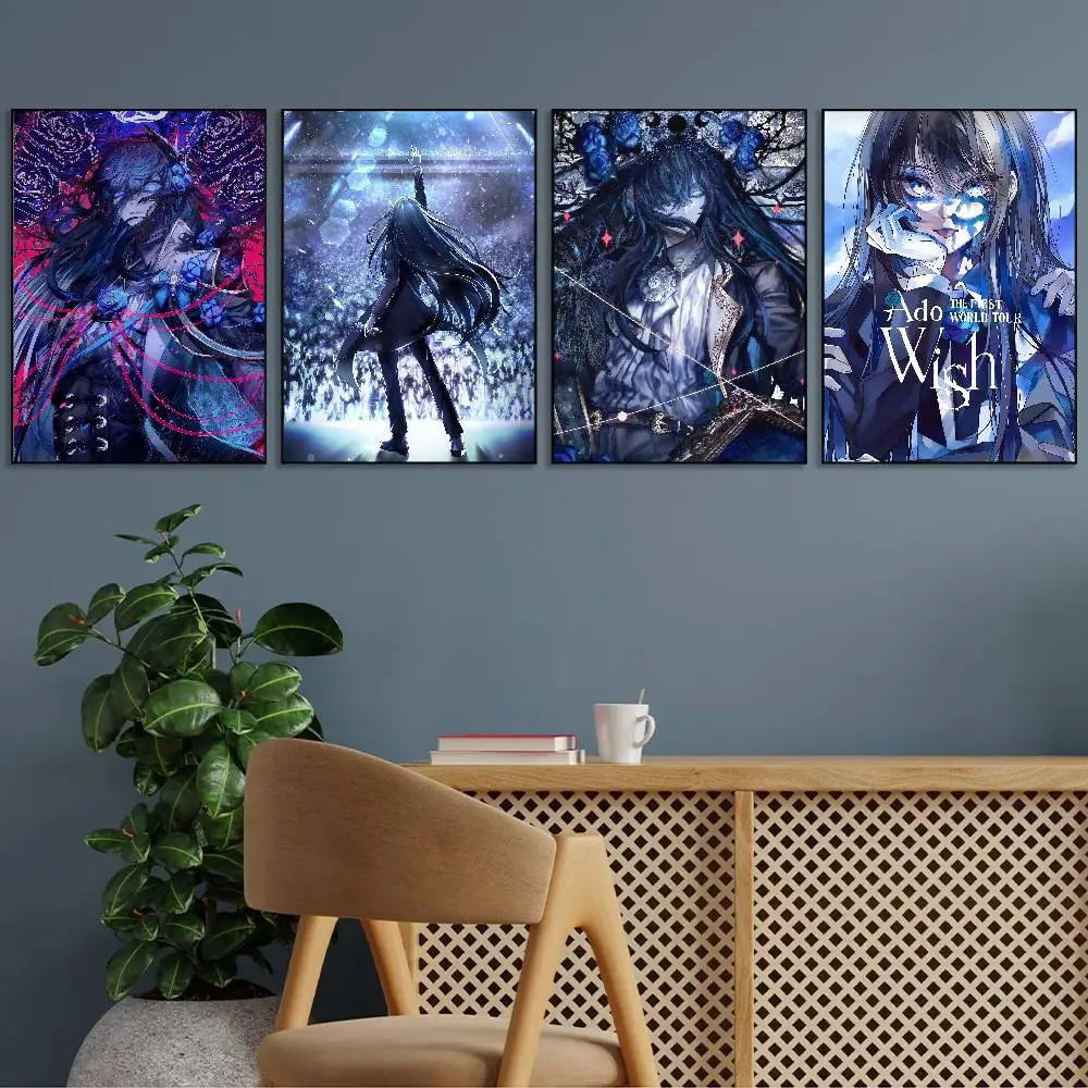 Singer A-Ado Poster…