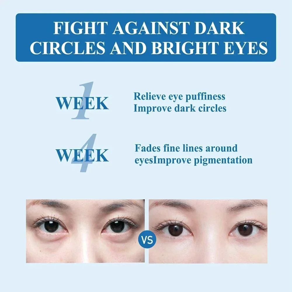 Anti Wrinkle Eye Cream Remove Eye Bags Puffiness Lifting Firming Smooth Skin Care Moisturizing Instant Eye Massage Cream