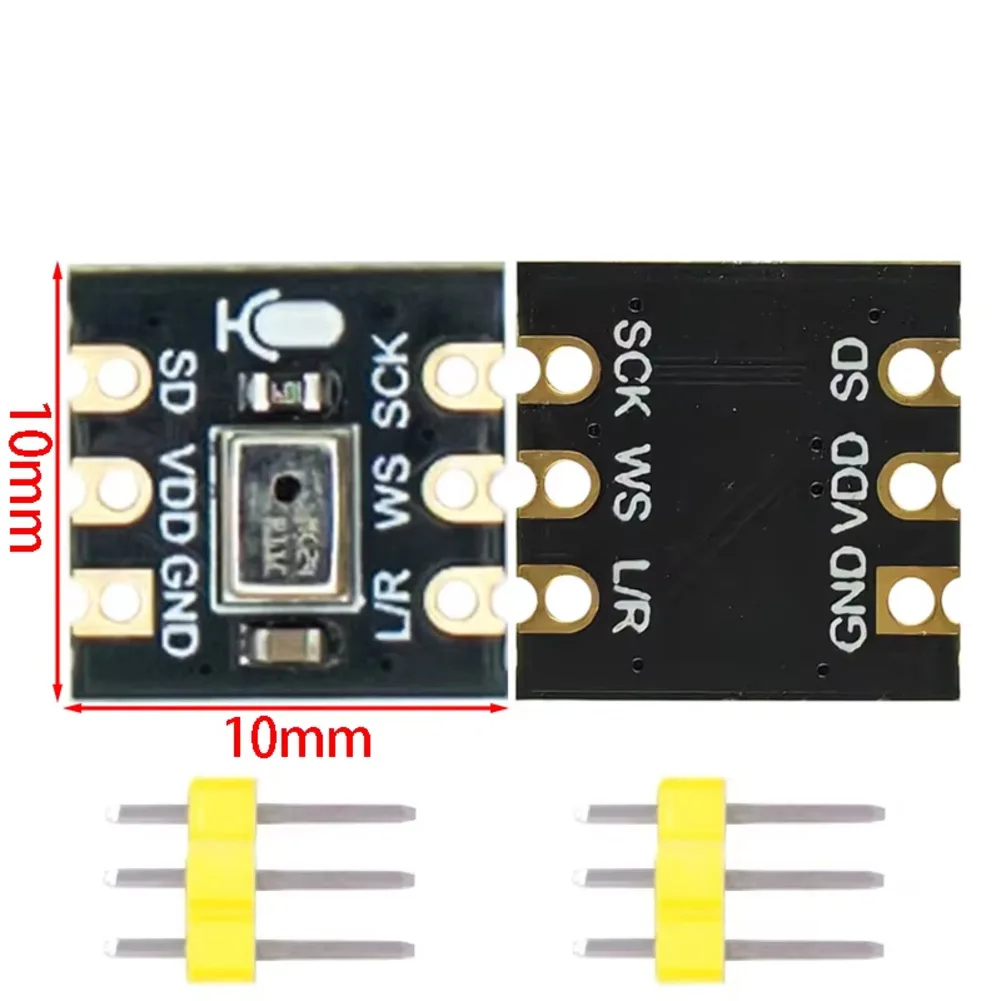 5-Pack For INMP441 Omnidirectional Microphone Modules  24-Bit I2S Interface  60 Hz To 15 KHz For Various Audio Applications