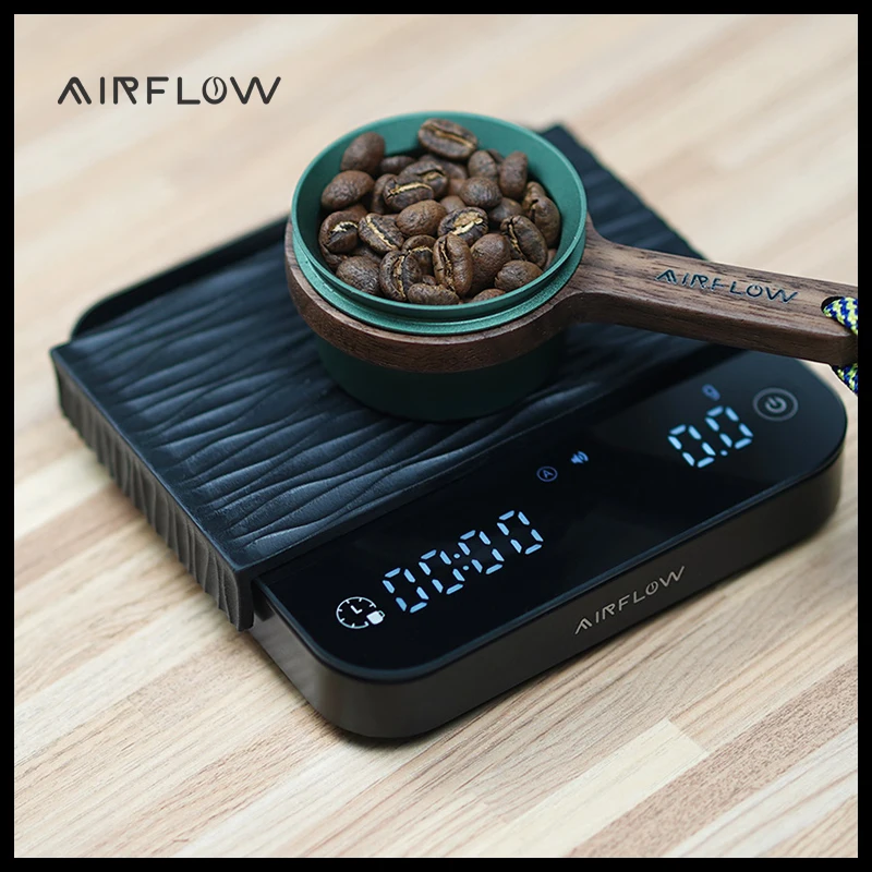 

AIRFLOW Kitchen Coffee Scale With Timer Digital Multifunction Weighing Scale 2kg/0.1g High Precision Espresso Home Barista tools