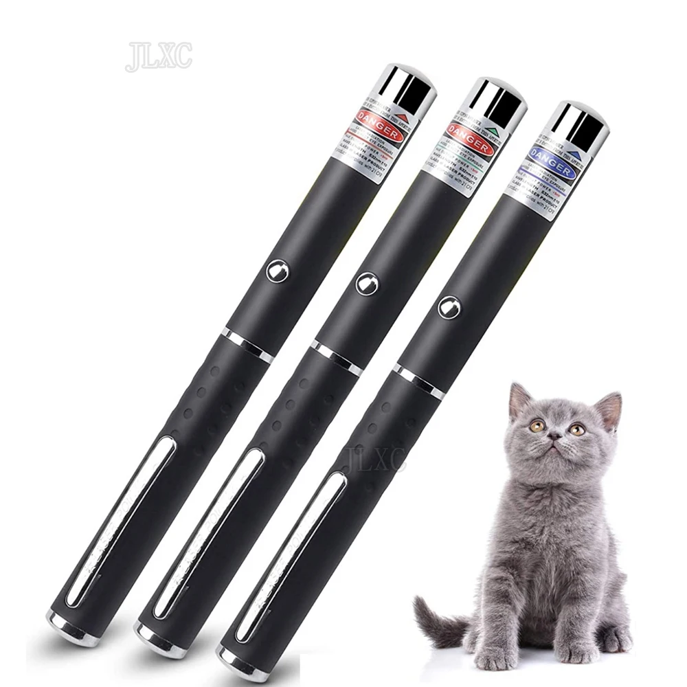 Mini 2 in1Cat Keychain Fun Pointer Portable Laser pointer LED Training Torch Pet Cat Tickle Toy Flashlight