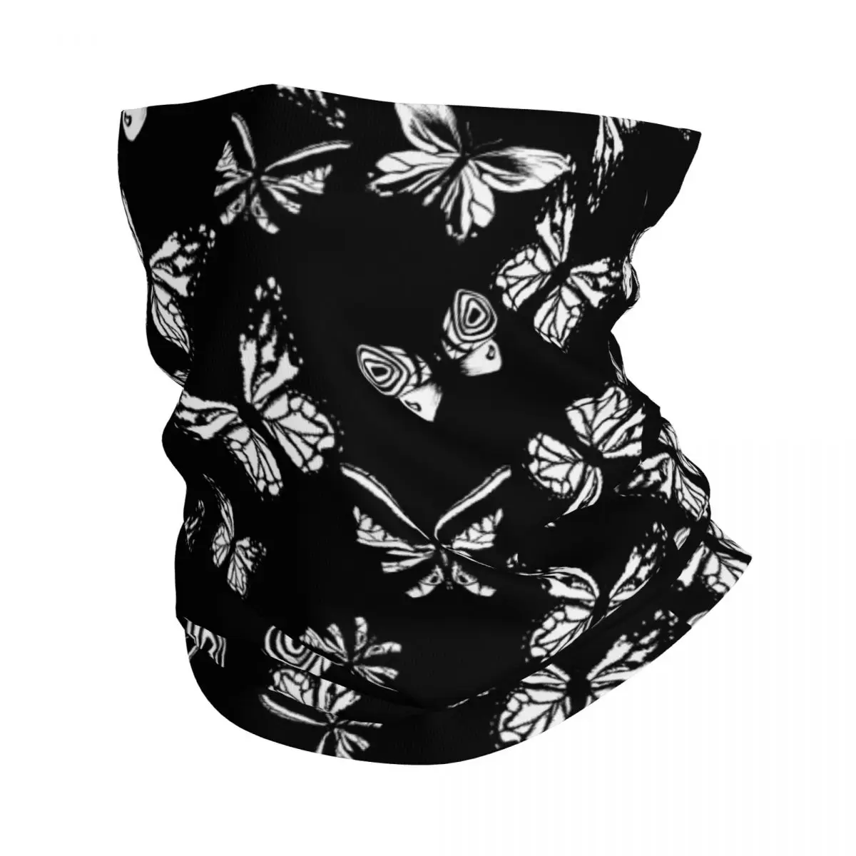 Bandana impressa com borboleta para adulto, Lenço multifuncional, Balaclava respirável para ciclismo, Esportes ao ar livre, Unisex, Adulto