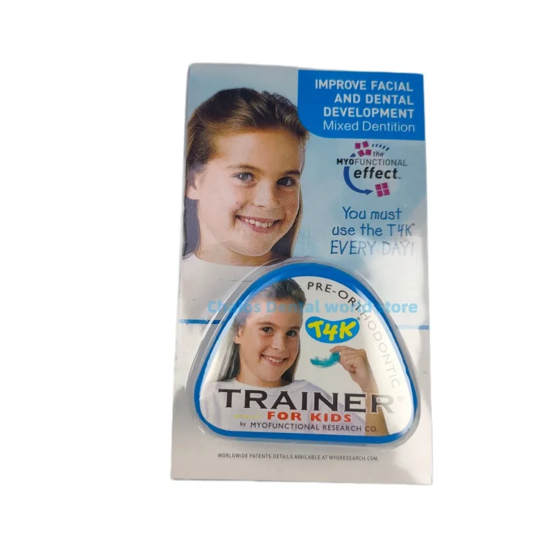 MRC Myobrace T4K Kids Myofunctional Orthodontic Trainer T4K Phase 1 & Phase 2 Pre-Orthodontic Corrector Dental MRC T4K Braces