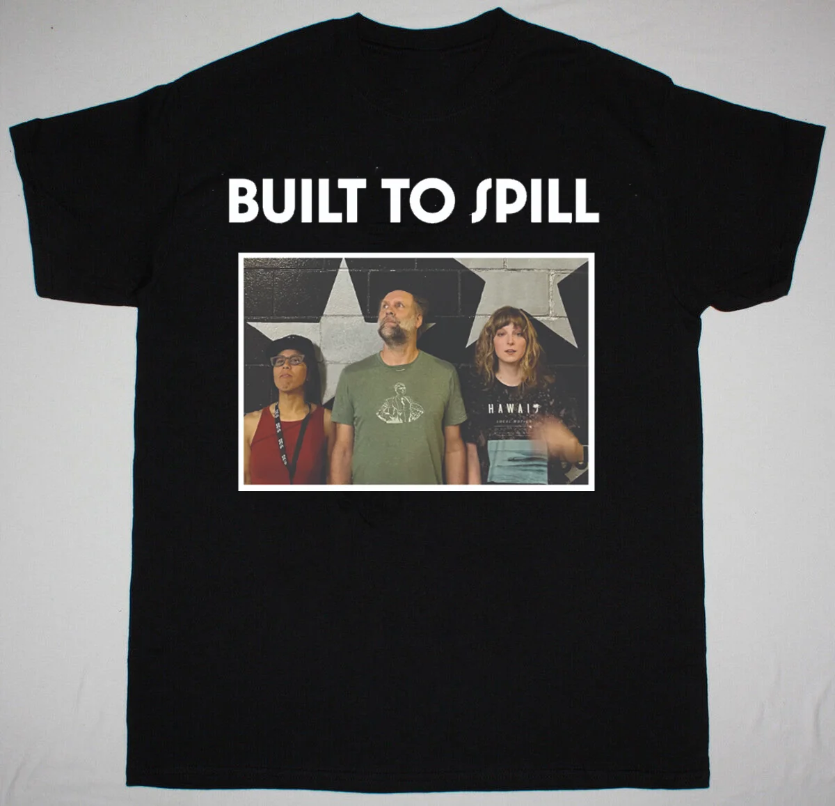 NEW Built To Spill Short Sleeve Gift For Fan Black Full Size T-Shirt AC1319