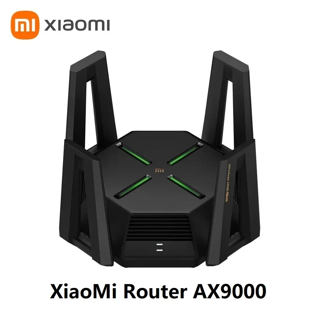 Xiaomi Mi AX9000 Router WiFi6 Enhanced Edition Tri-Band USB3.0 Wireless Mesh Network Game Acceleration Repeater 12 Antennas