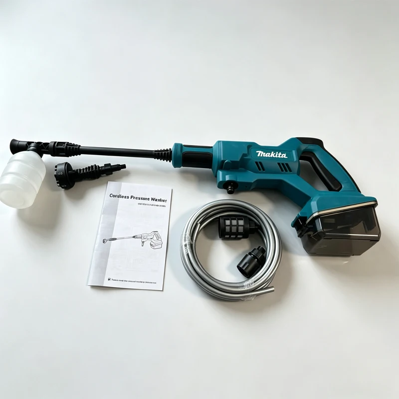 Makita DHW180 Akku-Hochdruckreiniger 18V Kabellos Tragbares Reinigungsgerät mit hohem Durchfluss ist ein Elektrowerkzeug.