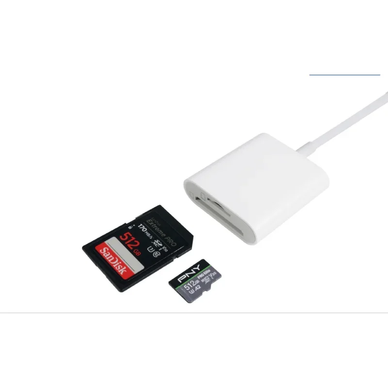 USB C TF SD кардридер для iPhone 13 12 11 Pro 3,0 OTG