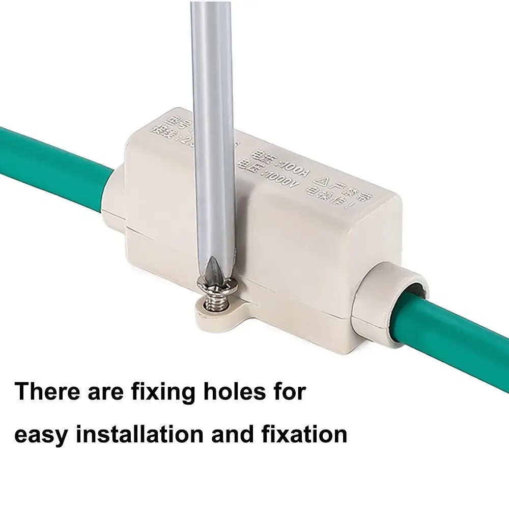 Wire Connector High Power Splitter Quick Electrical Cable Terminal Blocks Junction Box Connectors Large Current Conductor Brass