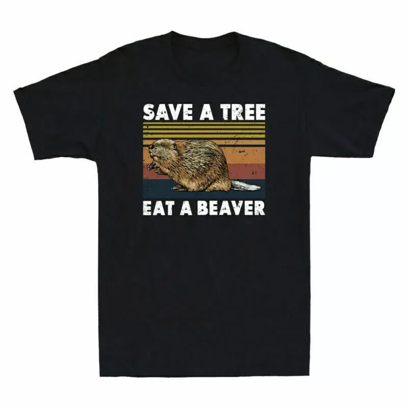 Punxsutawney Phil Save A Tree Eat A Beaver Funny Gift Unisex T-Shirt