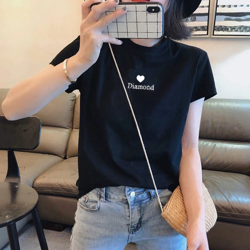 

2025 new European station summer mountaineering home cycling printed women's t-shirt top