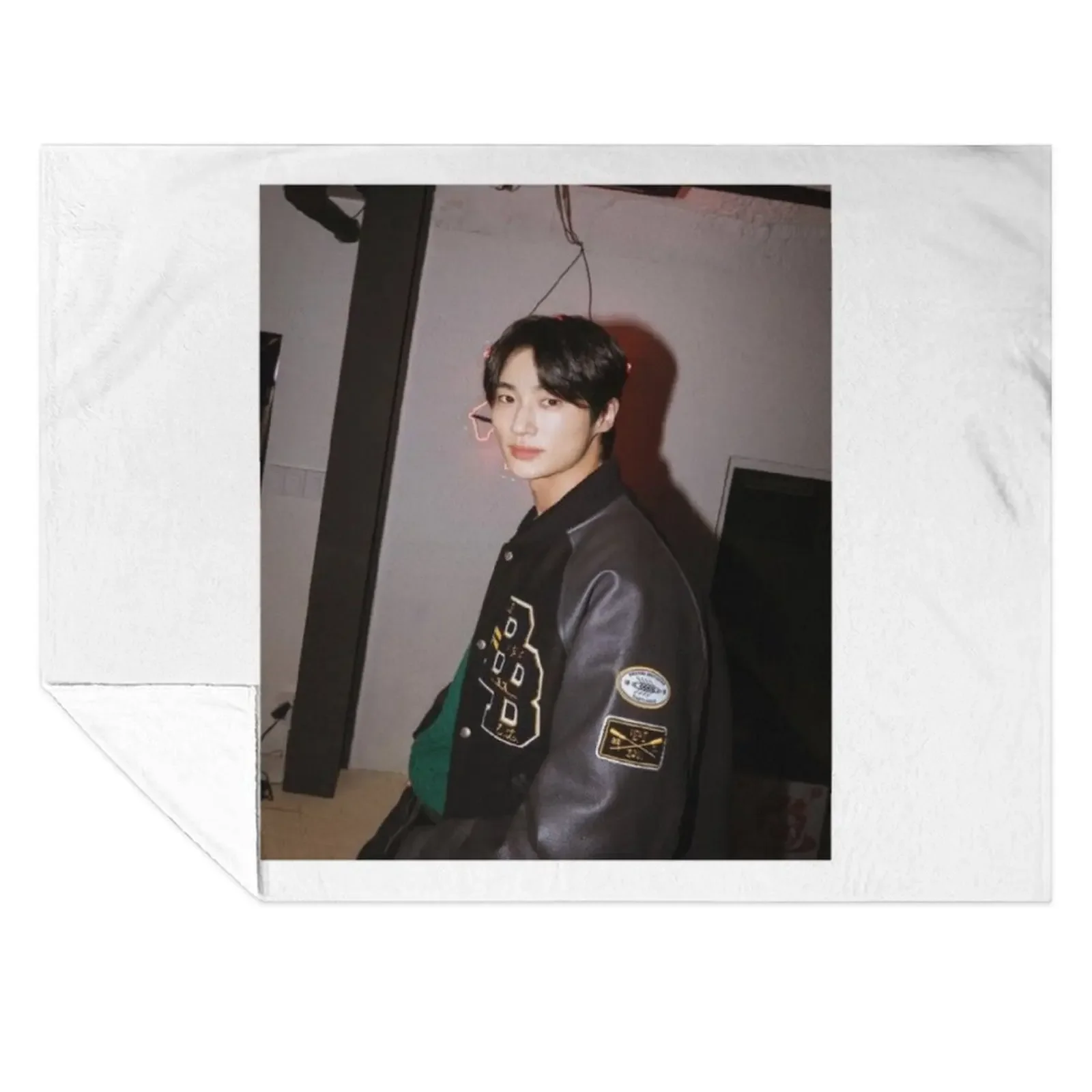 

Byeon Woo-seok Throw Blanket Decoratives for winter Personalized Gift Hair Blankets