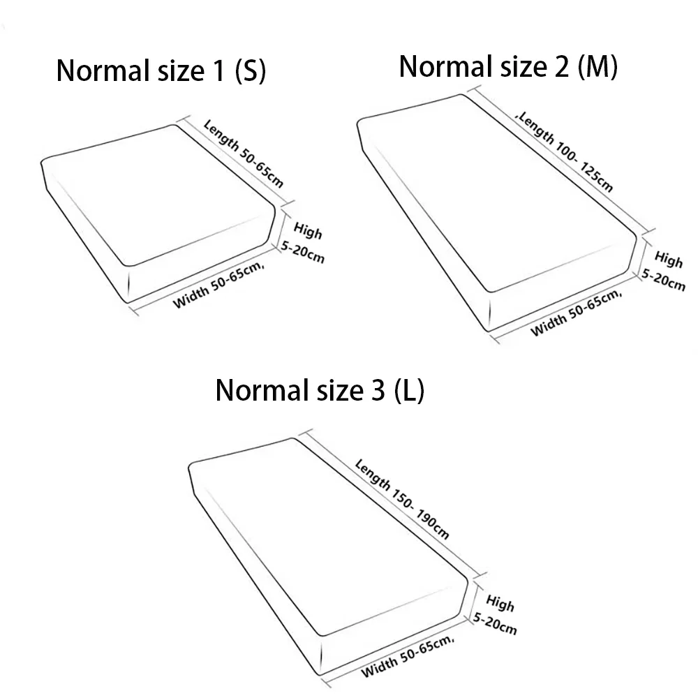 Elastischer Sofabezug für Wohnzimmer, Jacquard, solider Sofa-Sitzbezug, grau, waschbar, Sitzkissenbezug, Möbelschutz, Schnitt – Detail 4