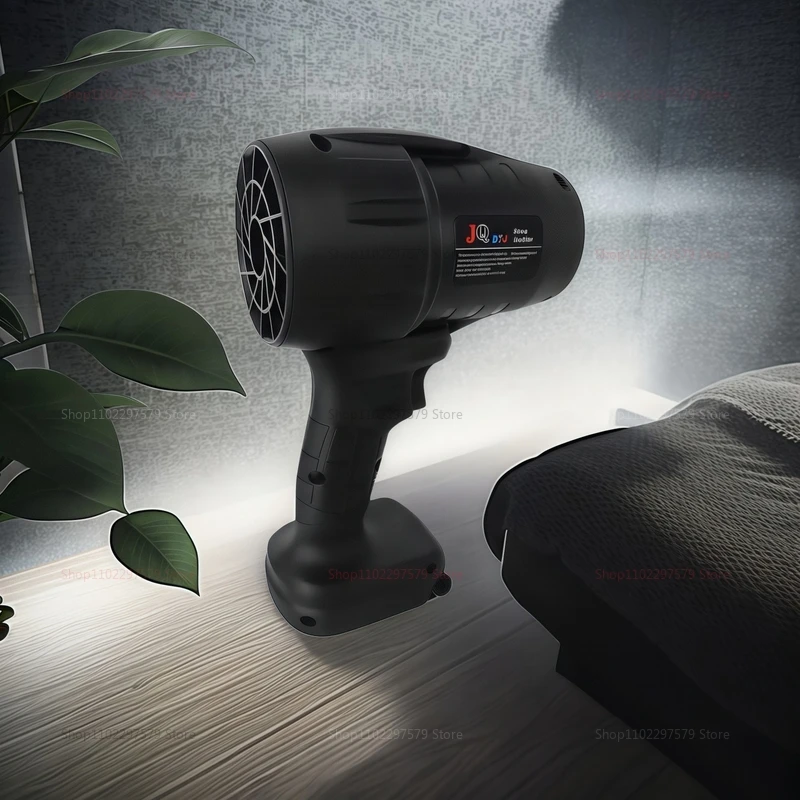 Powerful Electric Turbo Blower Fan for Cleaning Leaves Dust Snow Sand Desktop Computer Cybercafe Workshop Indoor  NoBattery