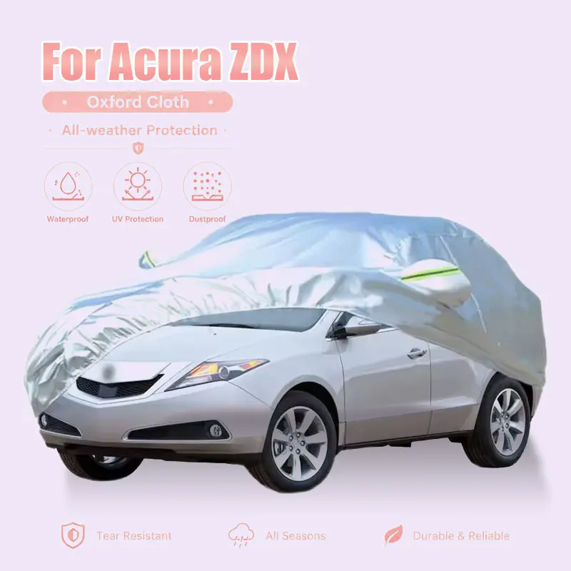 

For Acura ZDX Full Car Cover Reflective Strips Waterproof Snowproof Dustproof UV Protection Exterior Accessories