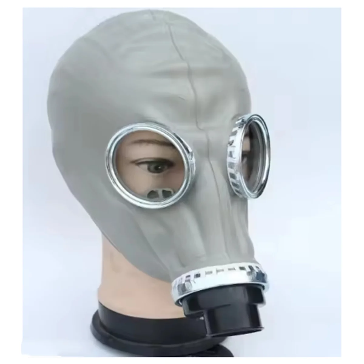 ABNJ Chemical Gas Mask Respirator Classic Style Rubber Material Full Face Protection Industrial Paint Respirator
