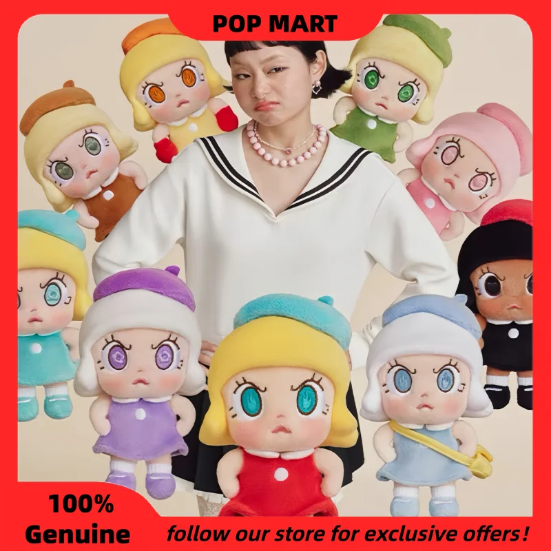 

Новая оригинальная серия Pop Mart Angry Molly Angry Energy: плюшевые игрушки в закрытых коробках, милые подвески для сумок, брелоки, украшения, таинственные коробки в подарок