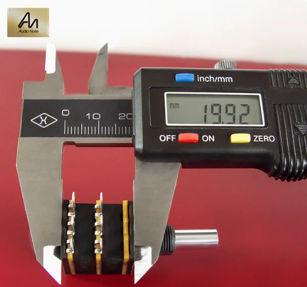 Potenciômetro de filme de carbono estéreo original britânico Audio Note 100K
